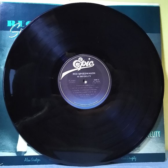 REO Speedwagon Hi Infidelity 1980 Vinyl record - Picture 4 of 4